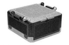 Driver Delivery Box for hot / cold food with drinks holder