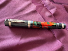 Delta Indigenous People Native American Fountain Pen M 18Kt - Rare Prototype