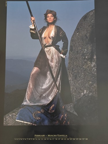 Pirelli vintage calendar 1991