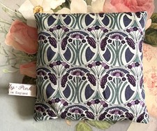 Yorkshire Lavender Bag Approx. 1oz 25g LIBERTY London - Purple Art Nouveau Deco