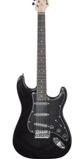 Chord CAL63 Guitar Black