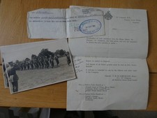 Four  WW2 Major F H B Samuelson D Company 4th Battalion Sussex Home Guard items