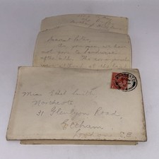 WW1 1916 Handwritten Letter