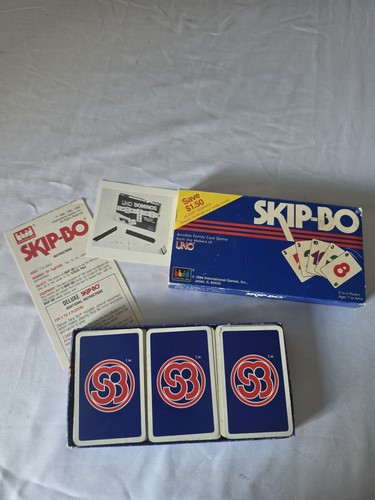 Vintage card game skip bo - game,
