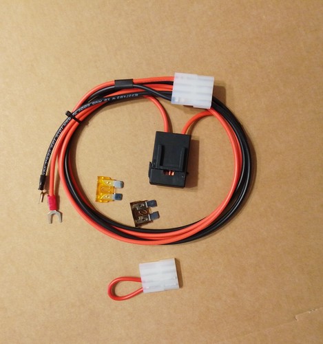 Power cable and - power, jumper