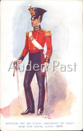 1840 royal scots - 1840, officer