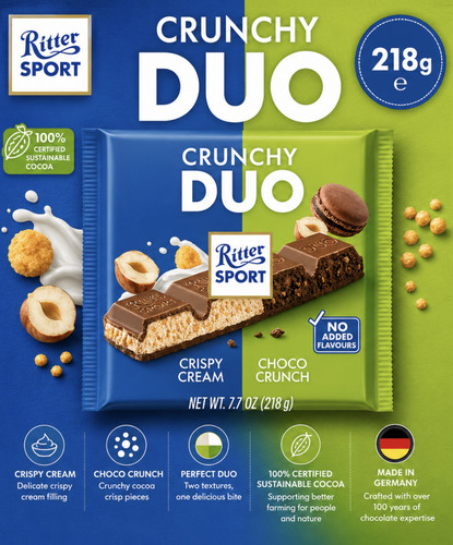 Ritter sport crunchy duo - ritter,
