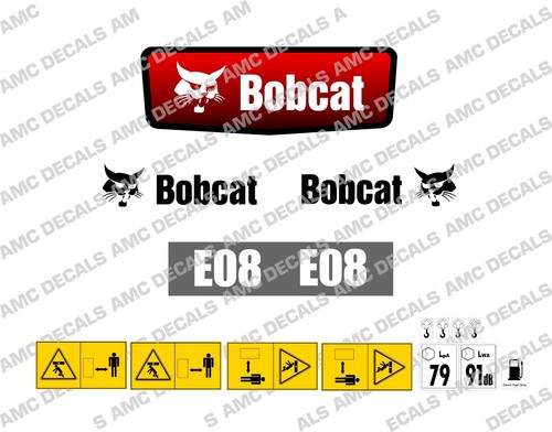 Bobcat e08 mini - mini, digger