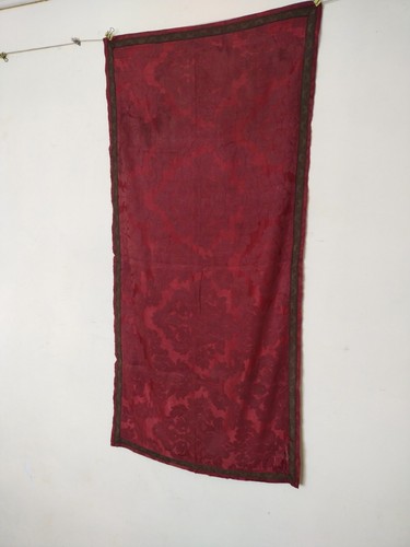 Vintage french silk damask - vintage,