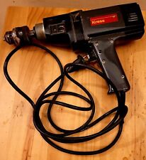 VINTAGE HEAVY DUTY CORDED DRILL (KRESS) - EU PLUG - Untested