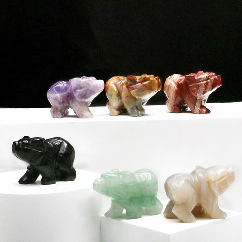 Natural quartz crystal carved - quartz,
