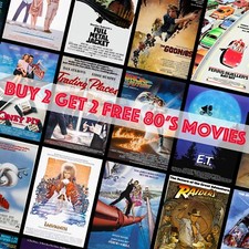 Classic movie posters - 80's,