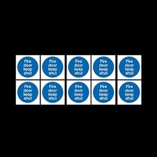 Fire Door Keep Shut Sign