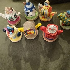 Vintage 1996 Lyons Tetley Tea Limited Teapot Set x 7 Job Lot Bundle See Photos