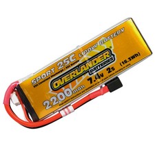 7.4v Battery LiPo 2200mAh 2S