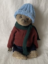 Much loved antique old Steiff teddy bear - c1908 - 28cm/11in 