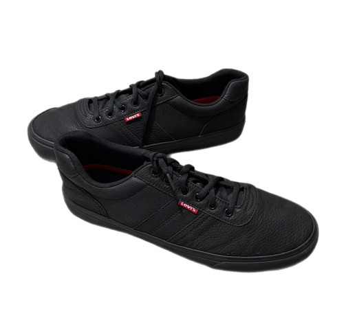 Levis shoes mens black faux - 10,