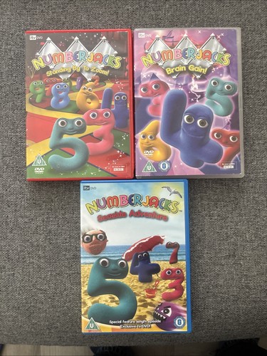Numberjacks dvd bundle dvds - bundle,