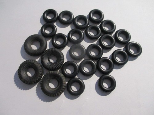 Diecast toy tyres 15mm corgi - diecast,