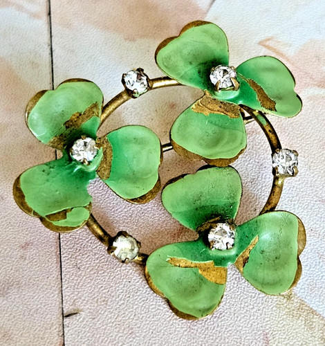 Antique green enamel 3 - enamel,