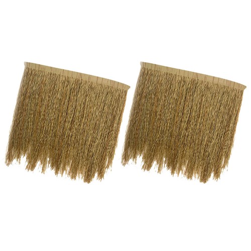 2pcs simulated thatch - 2pcs,
