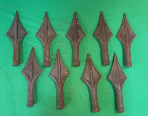 Wrought iron steel - wrought, railheads