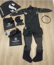 Scubapro Dry Suit - Evertec LT - Size S Woman - including Hood, Gloves and Boots