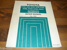 TOYOTA CELICA Corolla Automatic Transmission A130 A140 A240 1985- WORKSHOP MANUAL
