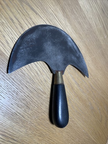 Leather workers heading - leather, knife