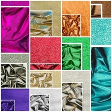 Genuine Leather Square Craft Pieces with Metallic Foil - 4" 10cm squares