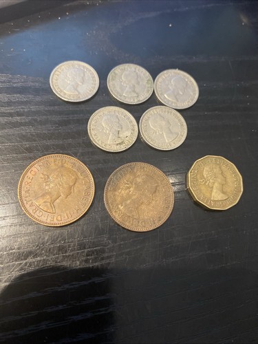 Old english coins - 8,