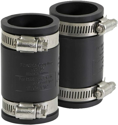 Flexible pvc coupling with - pvc,
