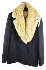 ZARA TRAFALUC Black Overcoat size S Womens Casual Outdoors Outerwear