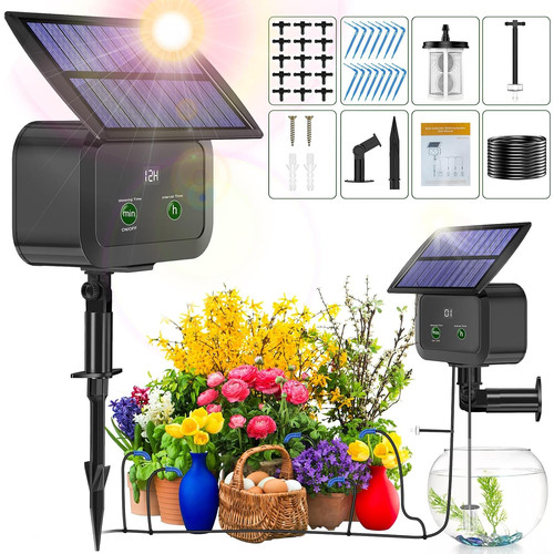Lcd display solar drip - lcd,