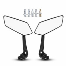 2x For Kawasaki Z1000 Z900 Z650 Z400 Universal Adjustable Rearview Mirror