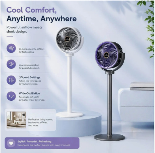 Speed pedestal fan - speed,
