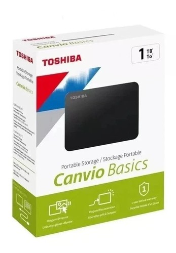 Toshiba canvio basics portable - basics,