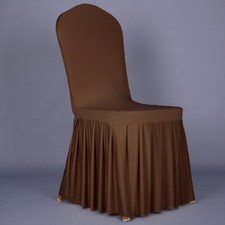 Stylish chair cover with sewn