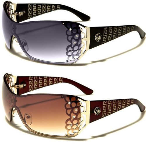 Designer kleo wrap sunglasses