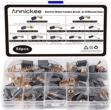 54PCS Electric Motor Carbon Brushes for Electric Hammer Drills and Angle Grinder