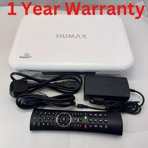 White humax feesat box tv - white, hd