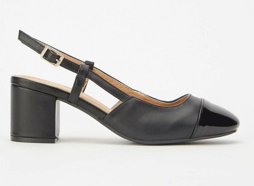 Black blue patent - blue, slingback