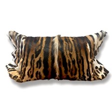 Ocelot Springbok Hide Cushion