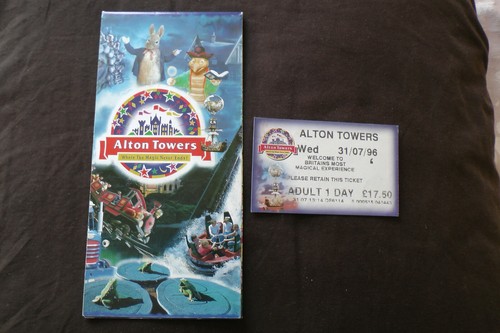 Alton towers theme park - alton, 1996