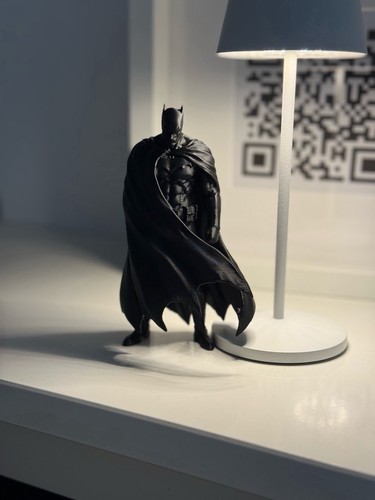 Batman statue with - with, very