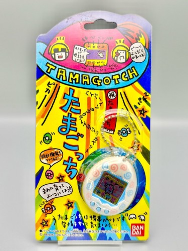 Bandai tamagotchi white blue - white,