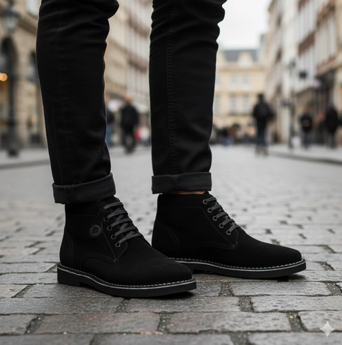 Popps ranger mens suede - popps,