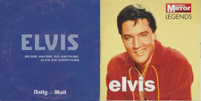 ELVIS PRESLEY LEGENDS & BEFORE ANYONE DID ANYTHING 2 X PROMO CDS 20 TRACKS L NEW