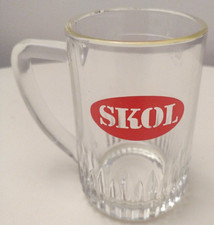 VINTAGE SKOL HALF PINT GLASS