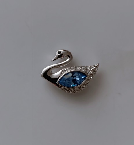 Genuine swarovski swan tie - genuine,